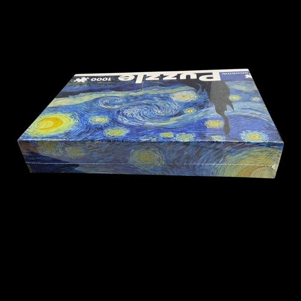 Puzzle Vincent Van Gogh Starry Night 1000 Piece Large Size‎ Artist Sealed NEW
